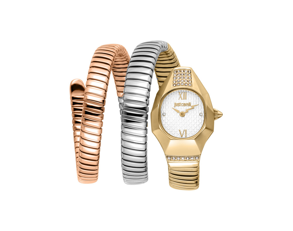 Just Cavalli Signature Snake Lunara