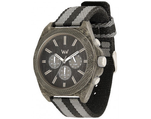 WeWOOD Phoenix Chrono Teak Black Man Quartz Watch