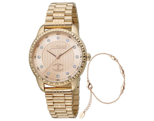 Just Cavalli Set Emozioni JC1L176M0075 Quarzwerk Damen-Armbanduhr