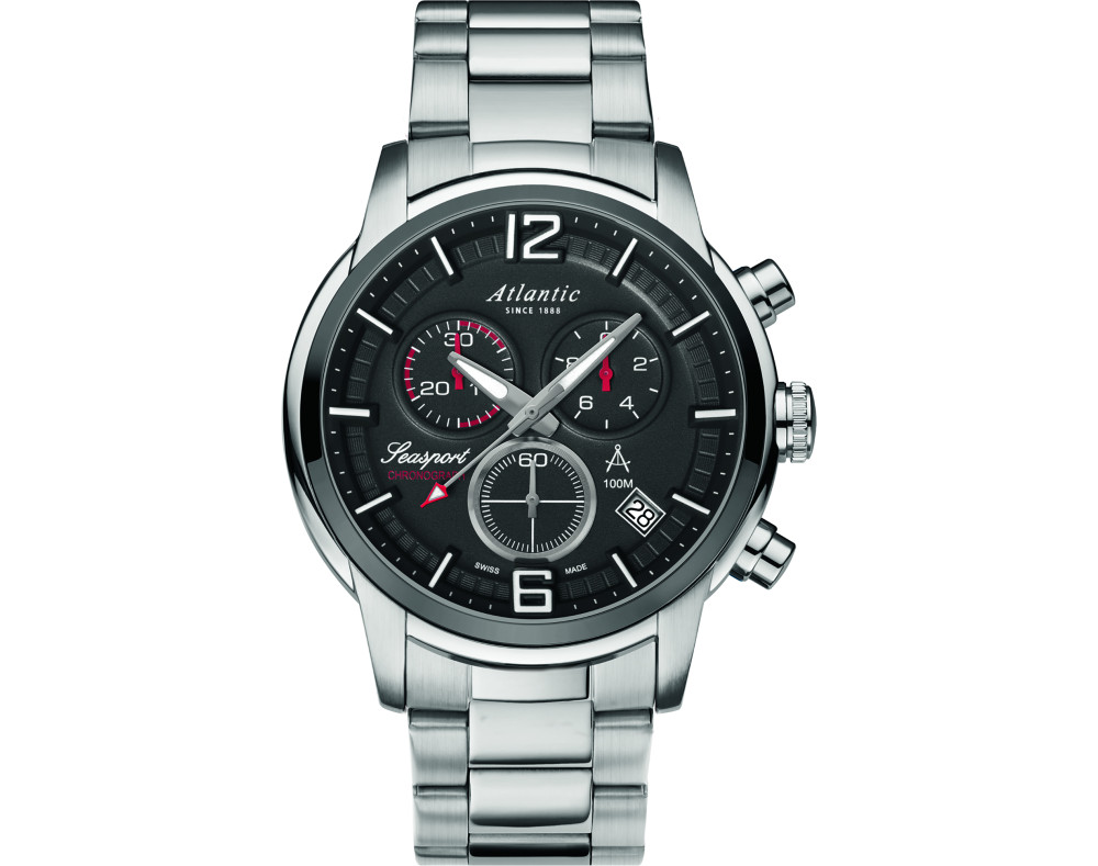Atlantic Seasport 87466.42.45 Quarzwerk Herren-Armbanduhr Atlantic Seasport 87466.42.45 Quarzwerk Herren-Armbanduhr