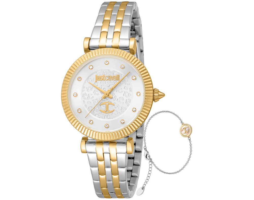 Just Cavalli Unleashed JC1L266M0055 Quarzwerk Damen-Armbanduhr Just Cavalli Unleashed JC1L266M0055 Quarzwerk Damen-Armbanduhr