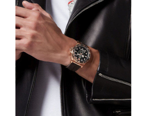 Philipp Plein The Skull Diver PWOAA0322 Quarzwerk Herren-Armbanduhr