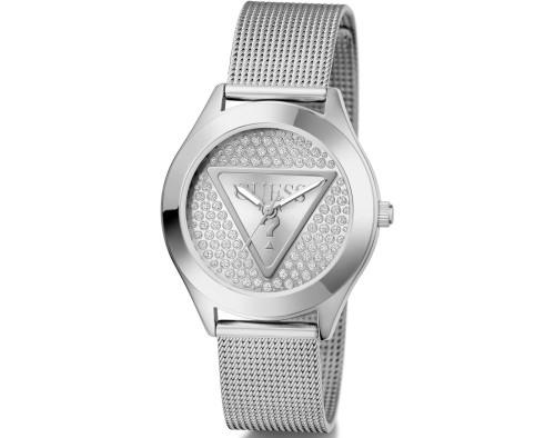 Guess Glitz Plaque GW0835L1 Damenuhr