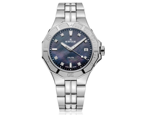 EDOX Delfin The Original Diver Lady Diamonds 53020-3M-NANND