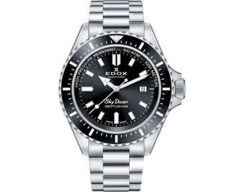 EDOX Neptunian 80120 3NM NIN Mechanisch Herren-Armbanduhr