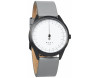MAST Milano CEO Dark A24-BK402M.WH.11I Quarzwerk Herren-Armbanduhr Einzeigeruhr 24 Stunden