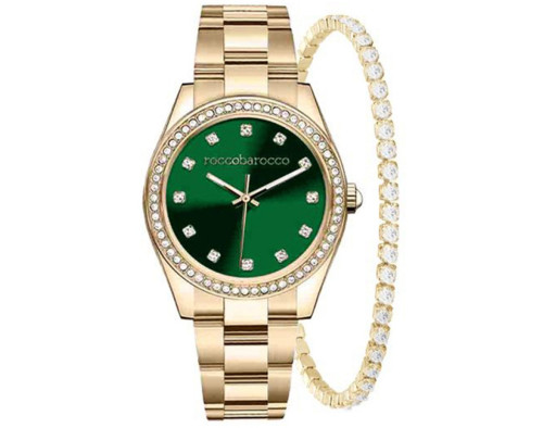 Roccobarocco RB.2579-08M Damenuhr und Armband Set