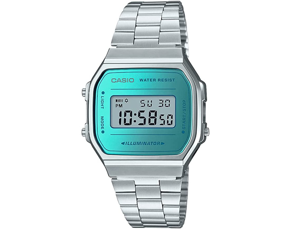 Casio Retro Vintage A168WEM-2EF Orologio Unisex Al quarzo