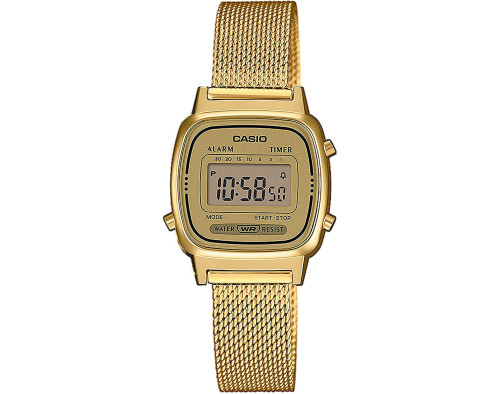 Casio Retro Vintage LA670WEMY-9EF Quarzwerk Damen-Armbanduhr