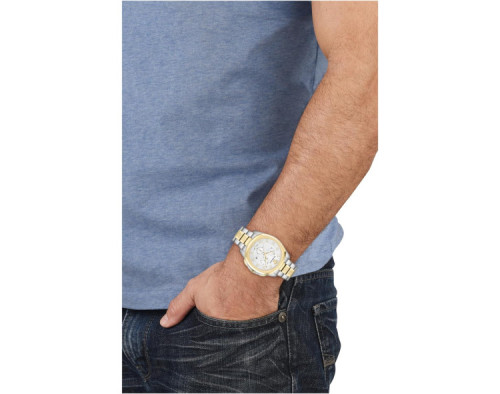 Versace New Geo VE7CA0823 Quarzwerk Herren-Armbanduhr