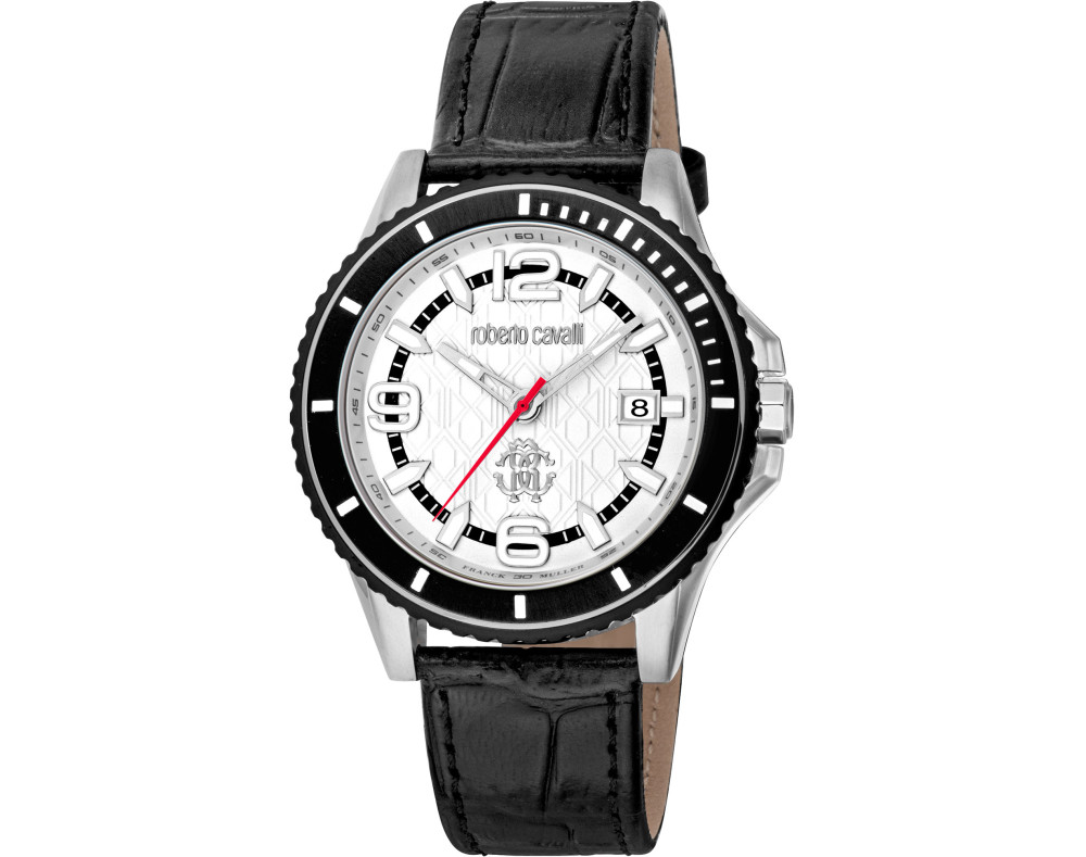 Roberto Cavalli by Franck Muller RV1G217L0011 Quarzwerk Herren-Armbanduhr Roberto Cavalli by Franck Muller RV1G217L0011 Quarzwerk Herren-Armbanduhr