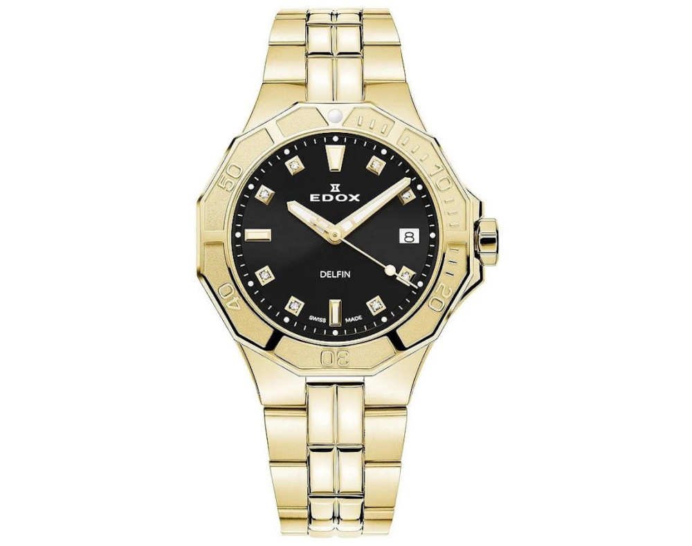 EDOX Delfin The Original 53020-37JM-NID Montre Quartz Femme EDOX Delfin The Original 53020-37JM-NID Montre Quartz Femme