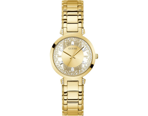 Guess Crystal Clear GW0470L2 Quarzwerk Damen-Armbanduhr