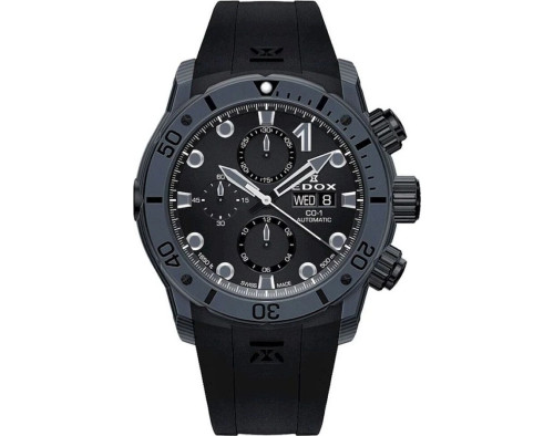 EDOX CO-1 Carbon Chrono Automatic 01125-CLNGN-NING