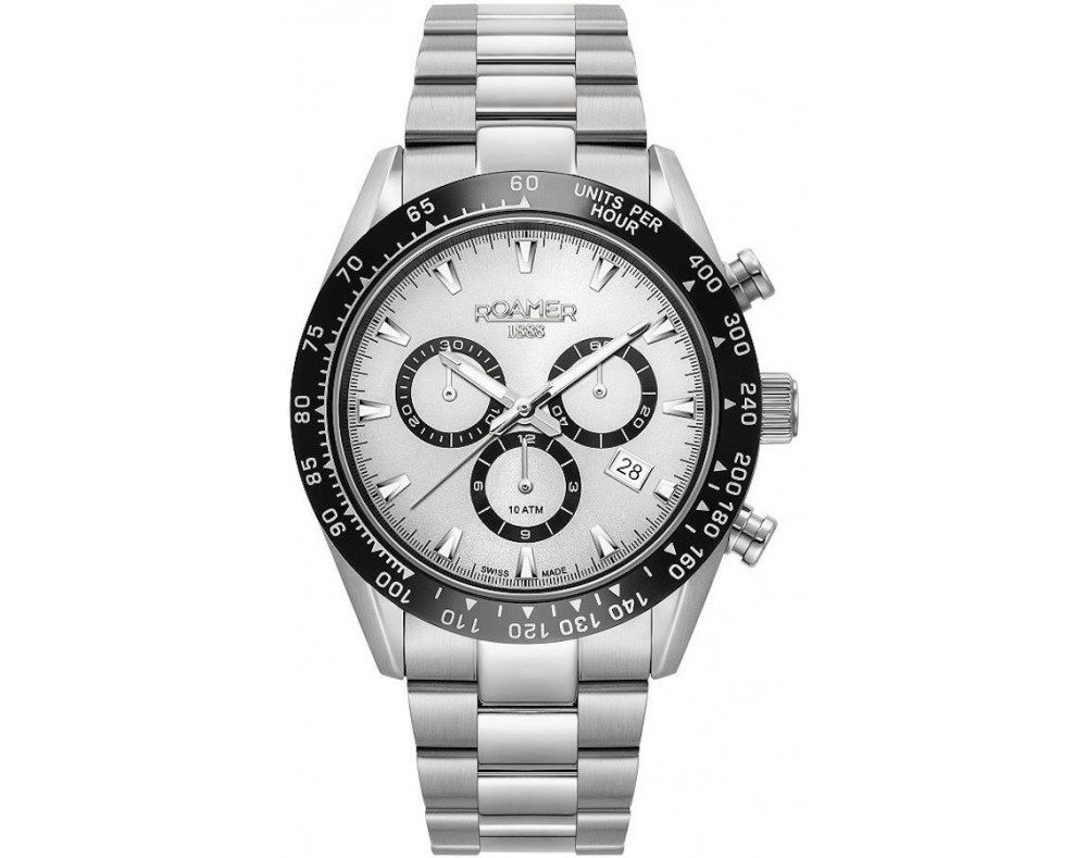 Roamer Monza 100 850837411520 Quarzwerk Herren-Armbanduhr