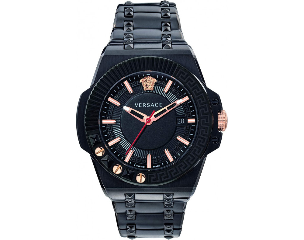 Versace Chain Reaction VEDY00719 Quarzwerk Herren-Armbanduhr Versace Chain Reaction VEDY00719 Quarzwerk Herren-Armbanduhr