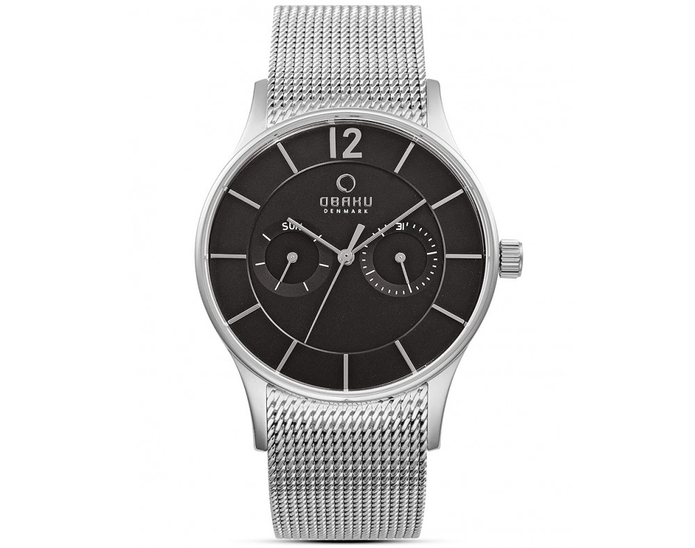 Obaku Vild V175GMCBMC Mens Quartz Watch Obaku Vild V175GMCBMC Mens Quartz Watch