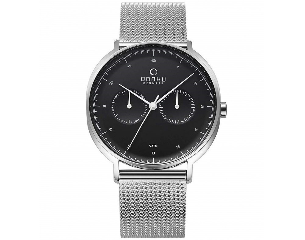 Obaku V193GMCBMC Mens Quartz Watch Obaku V193GMCBMC Mens Quartz Watch