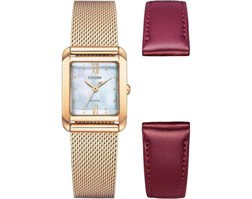 Citizen Eco Drive Square EW5593 64D Womens Quartz Watch