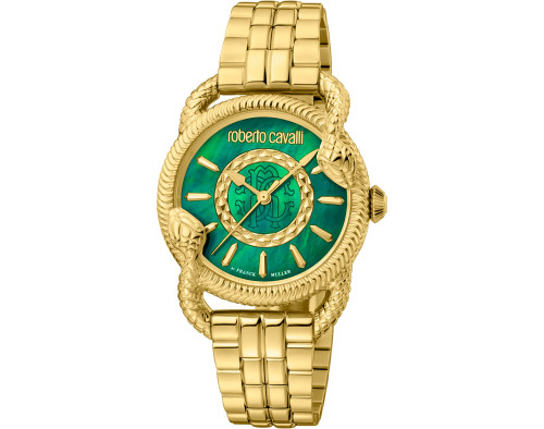 Roberto Cavalli by Franck Muller RV1L126M1041 Quarzwerk Damen-Armbanduhr