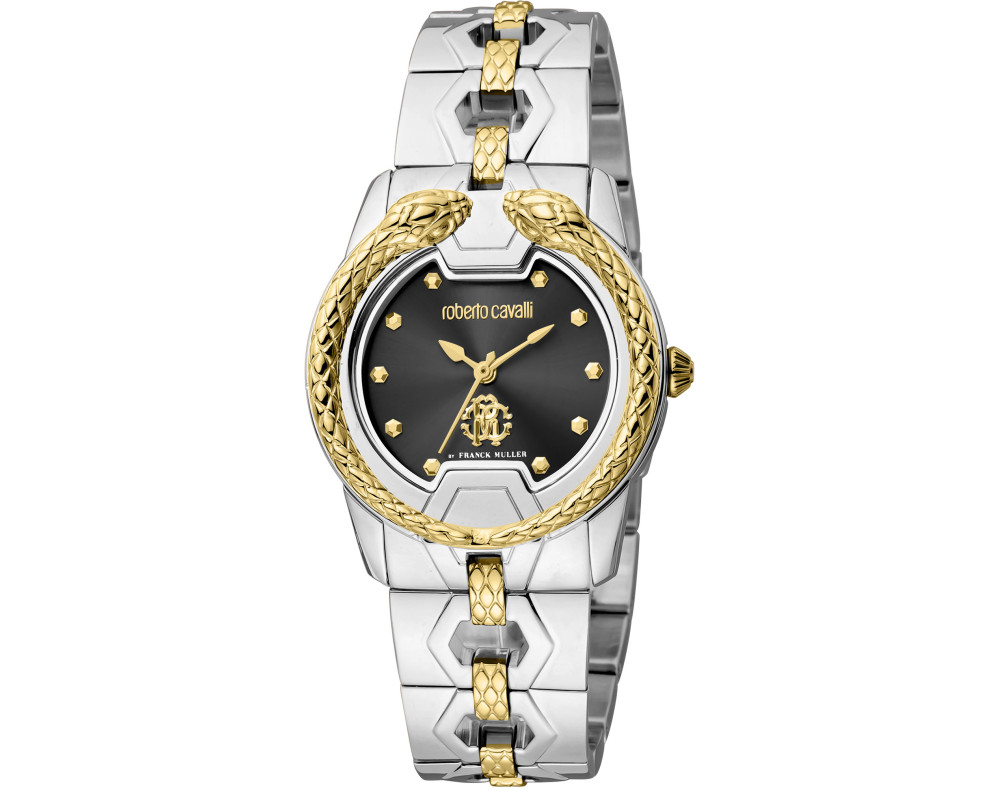 Roberto Cavalli by Franck Muller RV1L168M0061 Quarzwerk Damen-Armbanduhr Roberto Cavalli by Franck Muller RV1L168M0061 Quarzwerk Damen-Armbanduhr