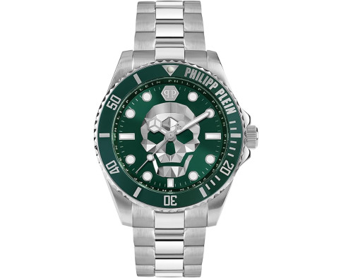 Philipp Plein The Skull Diver PWOAA0622 Quarzwerk Herren-Armbanduhr