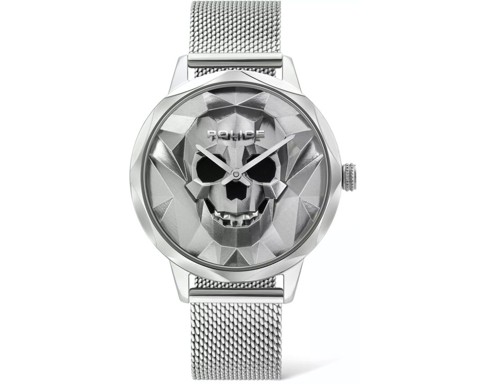 Police Anjar PL.16074MS/04MM Quarzwerk Damen-Armbanduhr