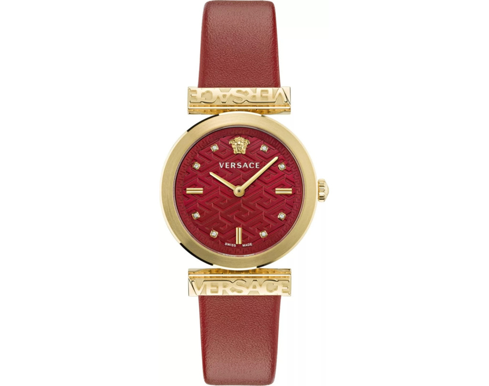 Versace Greca Regalia Diamonds VE6J00423 Quarzwerk Damen-Armbanduhr