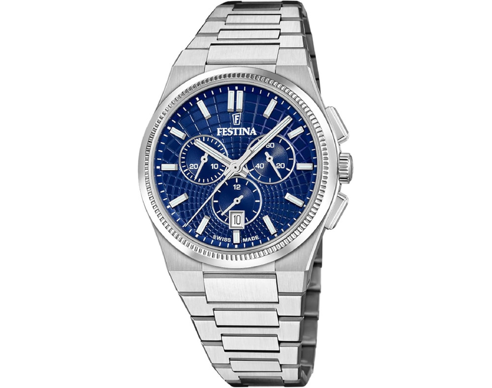 Festina Rivé Swiss Made F20059/2 Quarzwerk Herren-Armbanduhr
