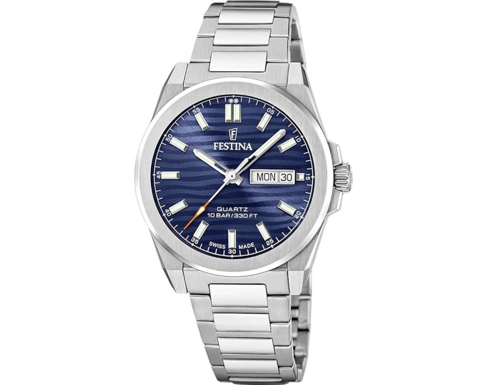 Festina Swiss Made F20073/2 Quarzwerk Herren-Armbanduhr Festina Swiss Made F20073/2 Quarzwerk Herren-Armbanduhr