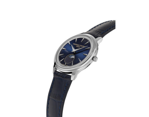 Frederique Constant Moneta Moonphase FC-206N356 Quarzwerk Damen-Armbanduhr