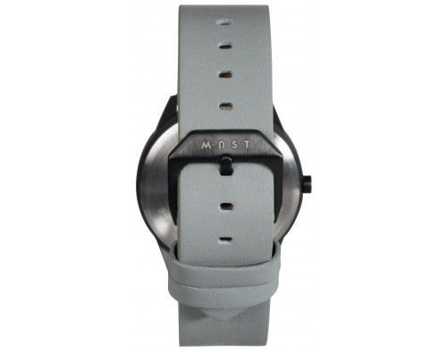 MAST Milano CEO Dark Black A24-BK405M.BK.11I Mens 24 hour Single-hand Quartz Watch