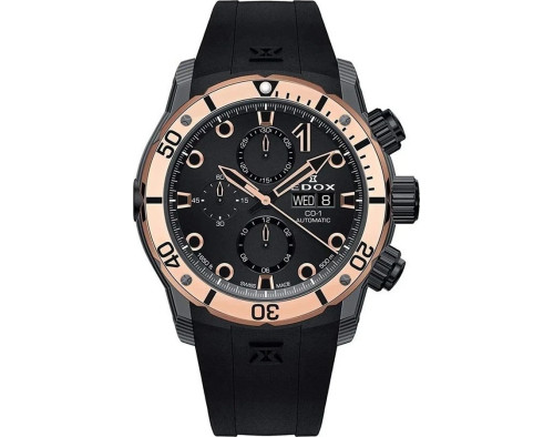 EDOX CO-1 Carbon Chrono Automatic 01125-CLN5N-NIR