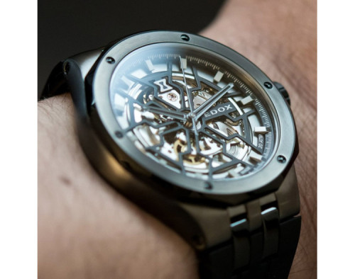 EDOX Delfin Mecano Skeleton 85303-357GN-NGN