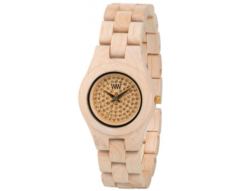WeWOOD Moon Crystal Beige Montre Quartz Femme
