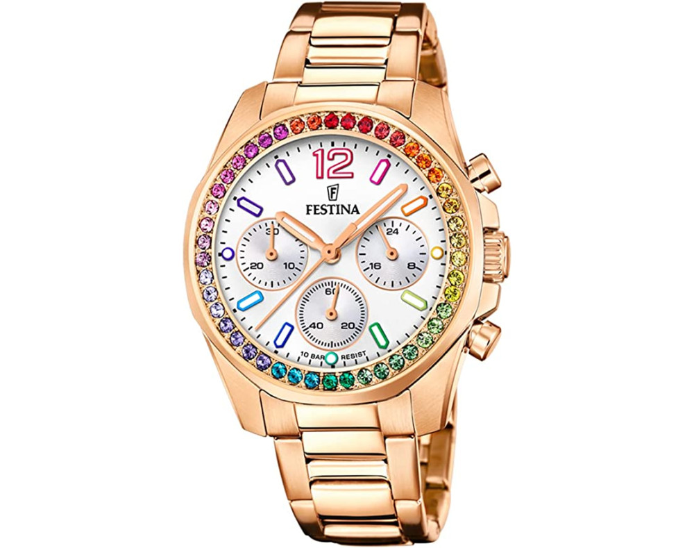 Festina Boyfriend Rainbow F20639/2 Womens Quartz Watch Festina Boyfriend Rainbow F20639/2 Womens Quartz Watch