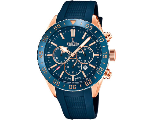 Festina Ceramic F20516/1 Quarzwerk Herren-Armbanduhr