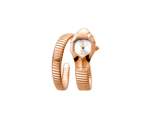 Just Cavalli Signature Snake JC1L001M0065 Quarzwerk Damen-Armbanduhr