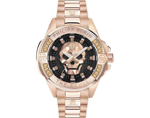 Philipp Plein The Skull Genderless PWNAA0922 Quarzwerk Herren-Armbanduhr