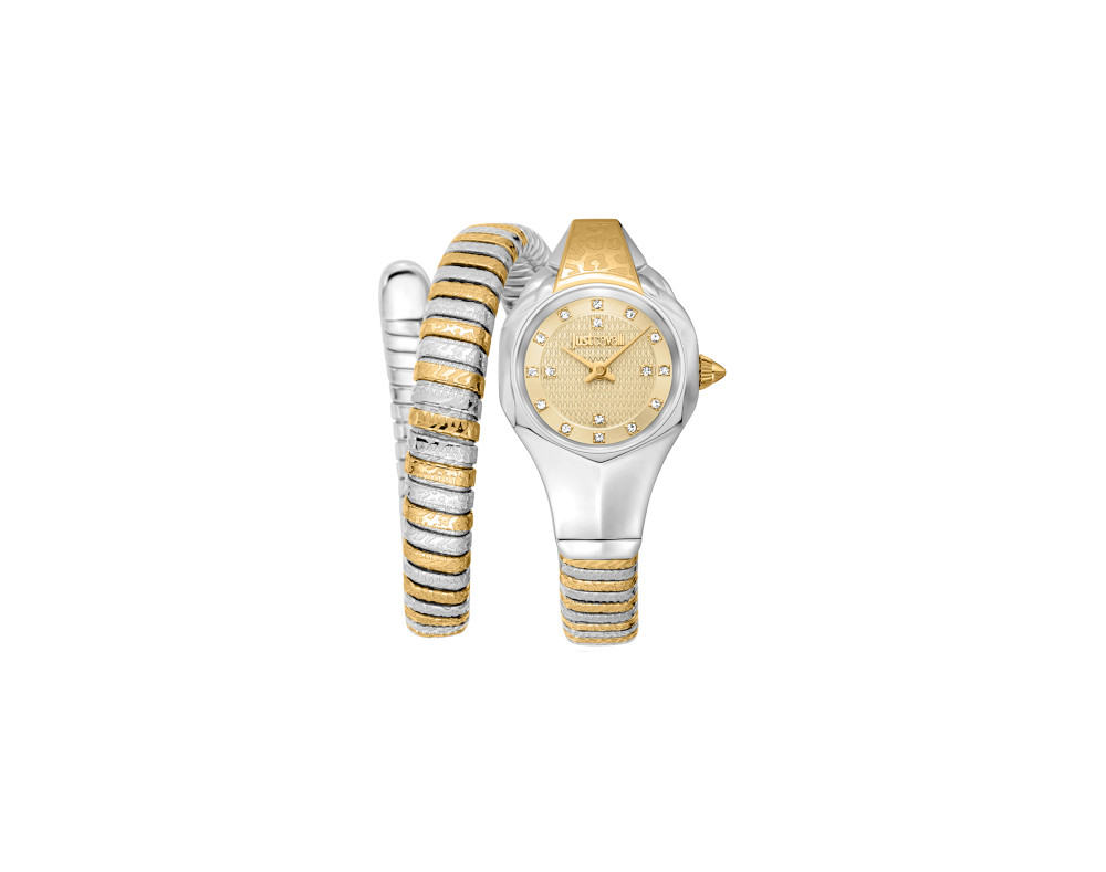 Just Cavalli Signature Snake JC1L270M0055 Montre Quartz Femme Just Cavalli Signature Snake JC1L270M0055 Montre Quartz Femme