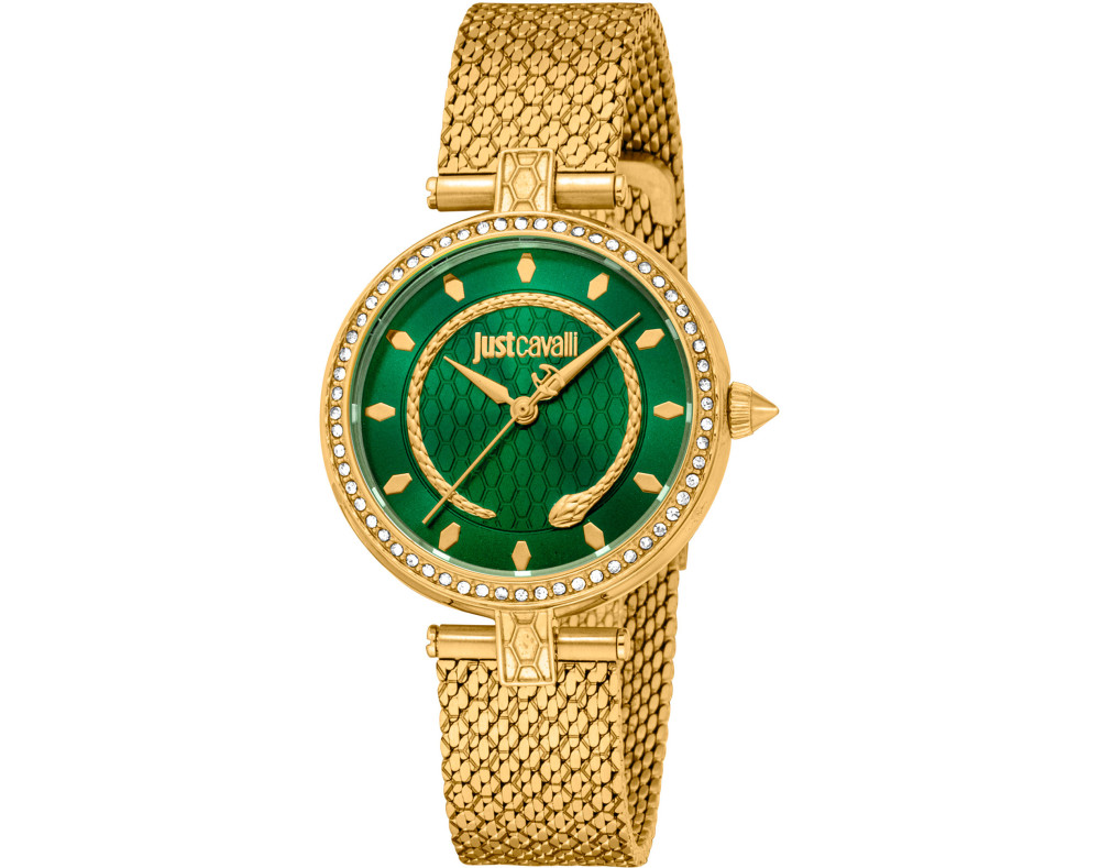 Just Cavalli Glam Chic JC1L240M0035 Quarzwerk Damen-Armbanduhr