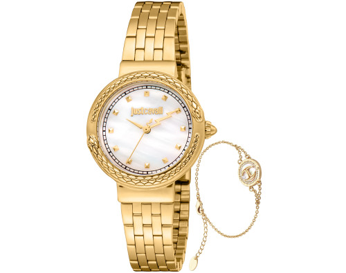 Just Cavalli Set JC1L311M0025 Quarzwerk Damen-Armbanduhr