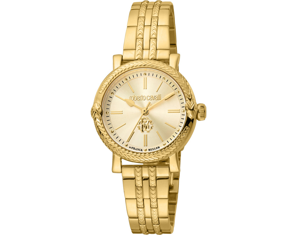 Roberto Cavalli by Franck Muller RV1L193M0051 Quarzwerk Damen-Armbanduhr Roberto Cavalli by Franck Muller RV1L193M0051 Quarzwerk Damen-Armbanduhr