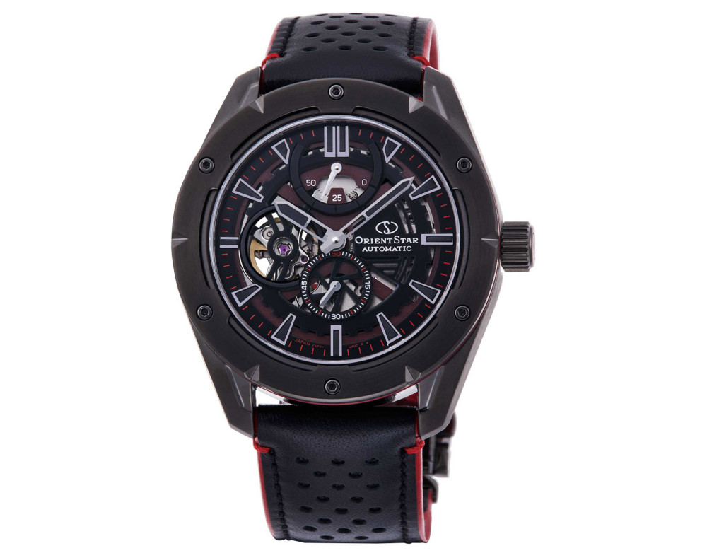 Orient Star Avant Garde Skeleton RE-AV0A03B00B Mechanisch Herren-Armbanduhr