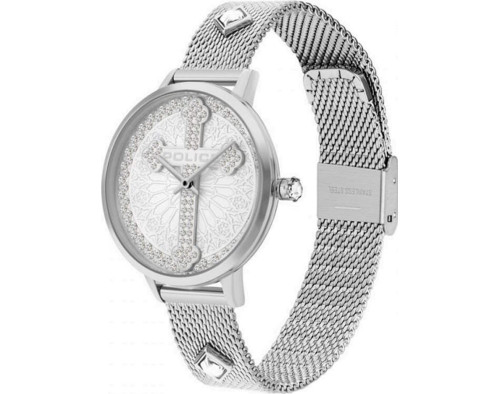 Police Socotra PL.16031MS/04MMA Quarzwerk Damen-Armbanduhr