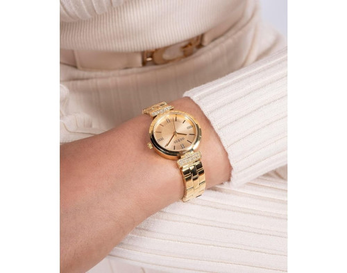Guess Array GW0762L2 Quarzwerk Damen-Armbanduhr