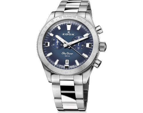 EDOX Skydiver Chrono Set 10116-3-BUIDN