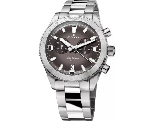 EDOX Skydiver Chrono Set 10116-3-GRIDN
