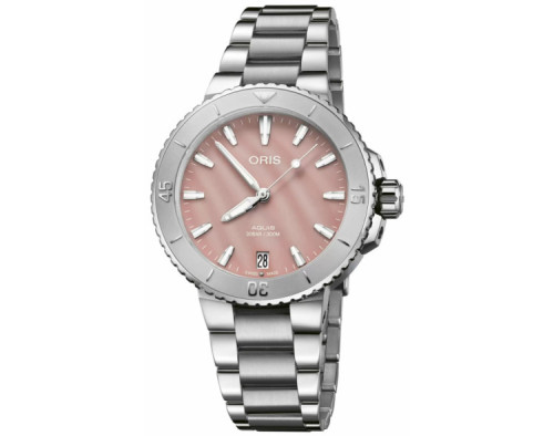 ORIS Aquis Date Lady 01-733-7770-4158-07-8-18-05P