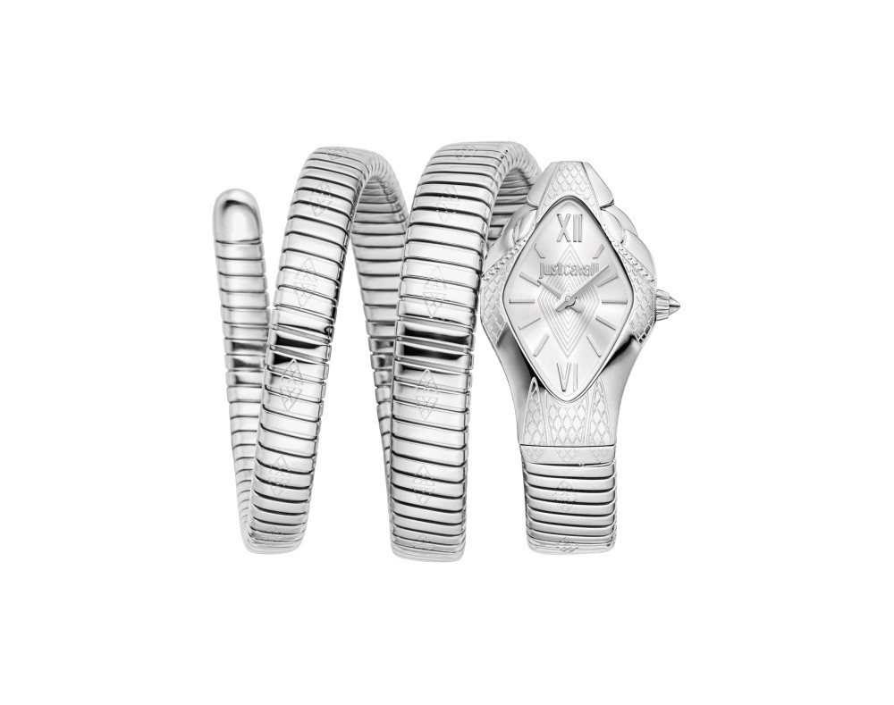 Just Cavalli Signature Snake Cristallo